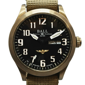 【天白】BALL WATCH ボールウォッチ エンジニア3 ブロンズスター NM2186C-L1J-BK ブラック メンズ 自動巻 腕時計 その他 男