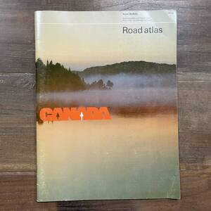 【地図】【洋書】『Road atlas CANADA』1978年/286×378×5mm