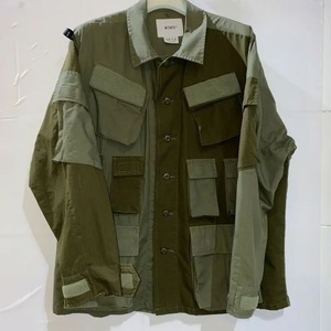 WTAPS 17aw MODULAR SHIRT COTTON Mサイズ 172GWDT-SHM04 タップス モジュラー シャツ