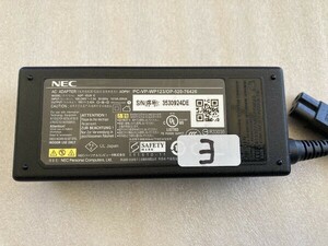 PCL3003-03 NEC ADP-65JH E : ADP91 : PC-VP-WP123/OP-520-76426 ACアダプター 現状品 消費税0円