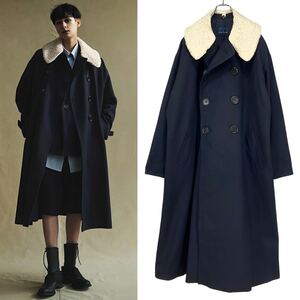 ヨウジヤマモト TWILL R-DETACHABLE COLLOR COAT 2