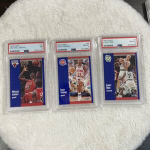 1991年FLEER／JORDAN／THOMAS／BIRD／PSA NBAカードPSA PSA鑑定済 