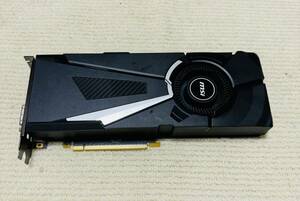 SWYH87 MSI GeForce GTX 1080 AERO 8G ゲーミンPCから抜き取ったグラフィックボード