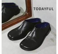 TODAYFUL Slide Leather Shoes 37