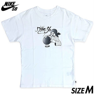 国内正規品■ NIKE SB (ナイキ エスビー) アラビア イラスト 半袖 Tシャツ 白 ホワイト M アメカジ 古着 ヴィンテージ