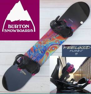 スノボー☆BURTON FeatherFlying V 144 BURTON　Citizen バイン付　