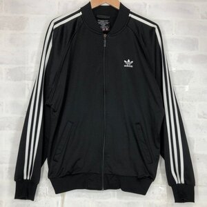 80s 80年代 adidas アディダス 黒タグ 万国旗タグ トラックジャケット ジャージ SIZE: S ブラックヴィンテージ MH632024112517