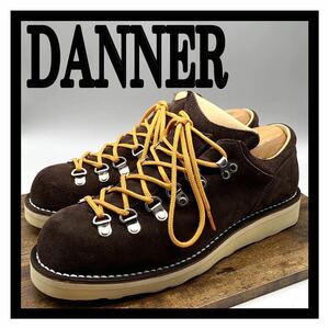 DANNER [ダナー] D4007 マウンテンリッジロー クリスティ ブーツ ローカットシューズ スエード ダークブラウン 茶色 US8.5 26.5cm 革靴 