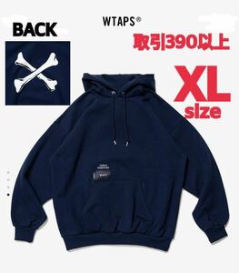 WTAPS 2022FW CROSS BONES HOODY NAVY XLサイズ ダブルタップス クロスボーン フーディー ネイビー X-LARGE HOODIE パーカー