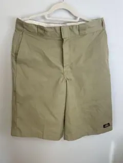 Dickies カーキ ハーフパンツ　ルーズフィット