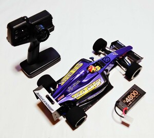 タミヤ F103 フルベアリング・ショートリポ仕様 電動ラジコンカー プロポ・バッテリー・充電器付き フルセット 完動品