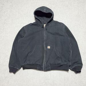 Carhartt USA製 アクティブジャケット 2XL ブラック