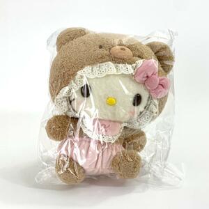 【新品未使用】サンリオ ぬいぐるみL ハローキティ キティ 　ラテクマベビー