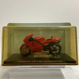 デアゴスティーニ チャンピオンバイクコレクション 1/24 ヤマハ YZR-M1 #3 マックスビアッジ 2002年 ミニカー モデルカー YAMAHA