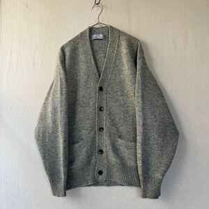 AD1988 COMME des GARCONS HOMME ニット カーディガン / ウール グレー 田中オム アーカイブ 80s 90s K4-12085-31364