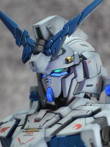 MS メカニカルバストDX ユニコーンガンダム ペルフェクティビティ風カラーリング 塗装済 完成品 ガンプラ