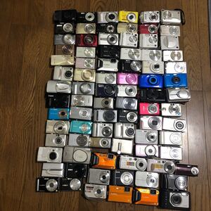 デジタルカメラ84台まとめ売り Canon OLYMPUS Nikon SONY IXY FUJIFILM CASIO デジカメ