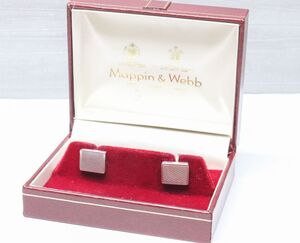 ② マッピン&ウェッブ カフス シルバー 約12.7g MAPPIN & WEBB