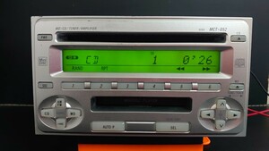 トヨタ純正 CD/MD2DIN オーディオ カーステレオ MCT-D52 30307 08600-00C20 180幅