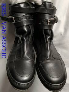 KRIS VAN ASSCHE ベルトブーツ