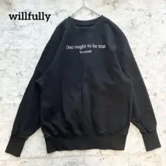 ❤️最終値下❤️ウィルフリー willfully ビッグトレーナー スウェット ゆる