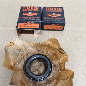 ［100737］Timken L-44649 テーパーベアリング アメリカ製［2個］