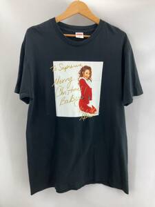 ★ Supreme シュプリーム マライアキャリー プリント 半袖Tシャツ ストリート M ブラック 夏