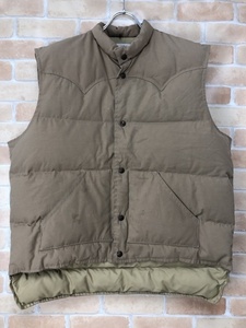 Schott ショット ダウンベスト PRIME NORTHERN GOOSE ベージュ XL 111379244＃2