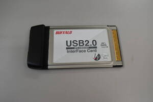 【ジャンク】バッファロー BUFFALO Card Bus USB2.0 インターフェイスカード IFC-CB2U2V　動作未確認◆zk-000105