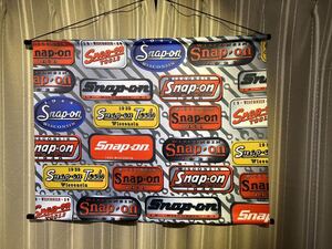 ★新品 正規品 スナップオン オフィシャルグッズ コレクション Snap-on レア 限定 タペストリー 大判 大型 TAPESTRY のれん　看板　掛け軸