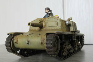 タミヤ 1/35 イタリア自走砲 M40 セモベンテ　完成品　ガルパン