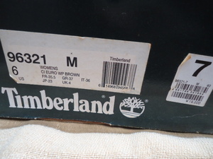 新品　ティンバーランド　本革シューズ　Timberland US6M JP23cm　　上代\19000 の半額以下　