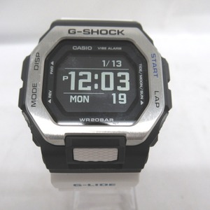 KR80371 カシオ 腕時計 クォーツ スマートフォン Bluetooth 連携 G-LIDE G-SHOCK GBX-100 メンズ CASIO 中古