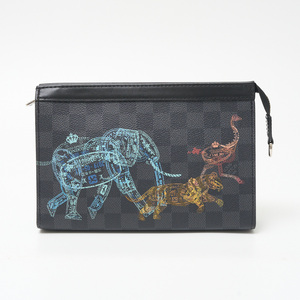 LOUIS VUITTON ルイヴィトン ガストン・ウェアラブル ウォレット N64608 セカンド ショルダーバッグ ダミエ・グラフィット ブラック