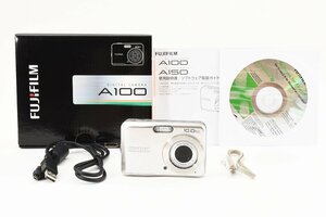 美品 箱付きFUJIFILM デジタルカメラ A100 シルバー