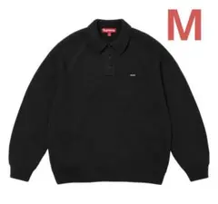 Supreme Small Box Polo Sweater "Black"