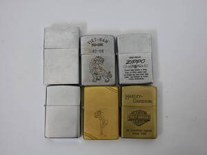 #7735 ZIPPO harley-davidson viet-nam 1933 replica first release brass ハーレー ジッポ ライター 6点 喫煙具 オイルライター