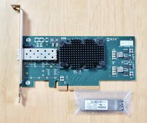 美品！ATTO Fast Frame NS11PCI-E2.0 x8 1ポート 10G NIC LowProfile