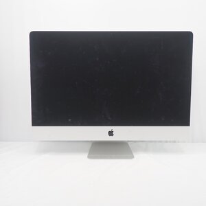 1円~Apple iMac Retina 5K 27インチ 2017 Core i5-7600 3.5GHz/16GB/SSD500GB/OS無/動作未確認【同梱不可】