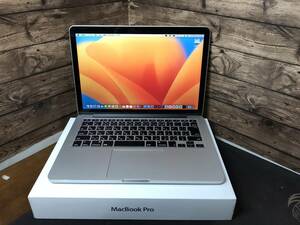 使用できますがジャンク！MacBook Pro Retina 13inch A1502 Intel Core i5 2.40GHz～2.90GHz/8GB/256GB TVアプリ装備 / 内蔵バッテリーOK