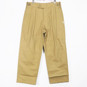 WTAPS ダブルタップス 24SS LEZ/GLUCA/TROUSERS/ COTTON.CNVS 241TQDT-PTM06 グルカ トラウザーズ パンツ ボトムス ベージュ Sepz