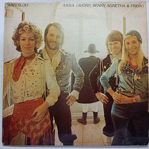 即決 スウェーデン盤 ABBA Waterloo　BJORN BENNY AGNETHA & FRIDA　アバ YA