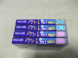 ■未開封■カセットテープ　maxell my1 ●4本セット　ノーマル