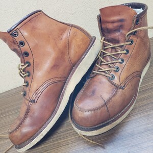 REDWING レッドウィング 875 アイリッシュセッター IRISH SETTER 皮革 leather レザー BOOTS ブーツ 9D シューズ shoes 米国製 made in USA