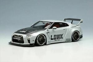 新品 限定60台 EIDOLON メイクアップ アイドロン 1/43 日産 LB-WORKS R35 GT-R Type1.5 LB シルエットウィング LB015B リバティーウォーク