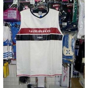 アンブロ UFS7462フットサルシャツWBRD Lサイズ umbro 新品 レトロ 即決価格