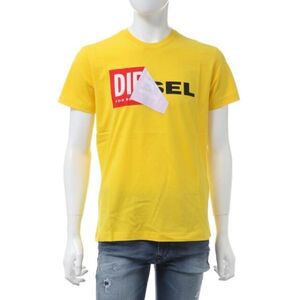 DIESEL Tシャツ M T DIEGO QA T-SHIRT イエロー　ディーゼル