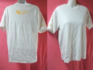 ＵＳＥＤ アシックス Ｔシャツ サイズＭ 白色 ネーム有り