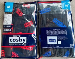 cosby　コスビー　Mサイズ　前開き　トランクス　パンツ　４枚セット　新品未使用品　抗菌防臭　前開き　メンズ　下着