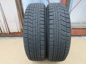 冬1134 ヨコハマ ice GUARD iG60 165/65R14 79Q スタッドレス中古 2本 YOKOHAMA アイスガード シックス ロクジュウ